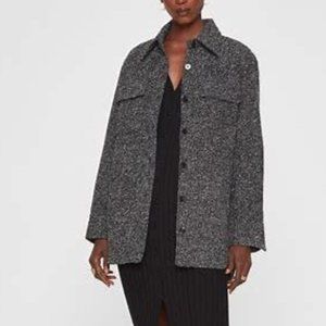 Club Monaco Tweed Shirt Jacket